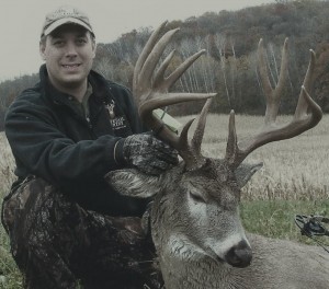 If I was relying solely on trail cam pictures I never would have been hunting this buck.  In late October of 2009 I shot him in one of my favorite stands.